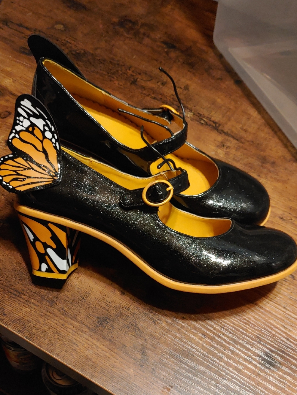 Like New Monarch Hot Chocolate Design Gorgeous Sz9 Stunning Heels